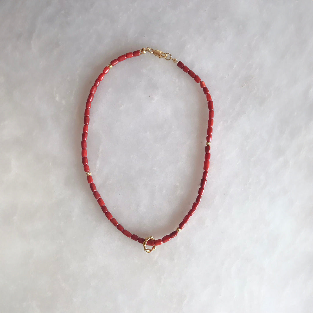 Coral Serenity Necklace