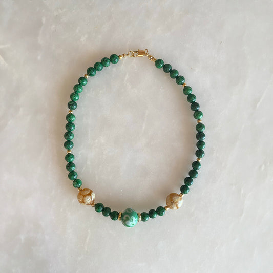 Emerald Sun Necklace