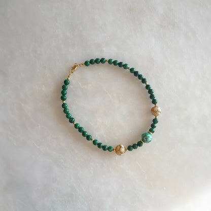 Emerald Sun Necklace