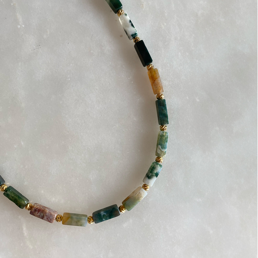 Green Carnelian Necklace