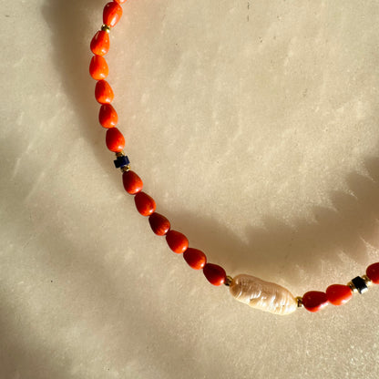 Coral Serenity Necklace